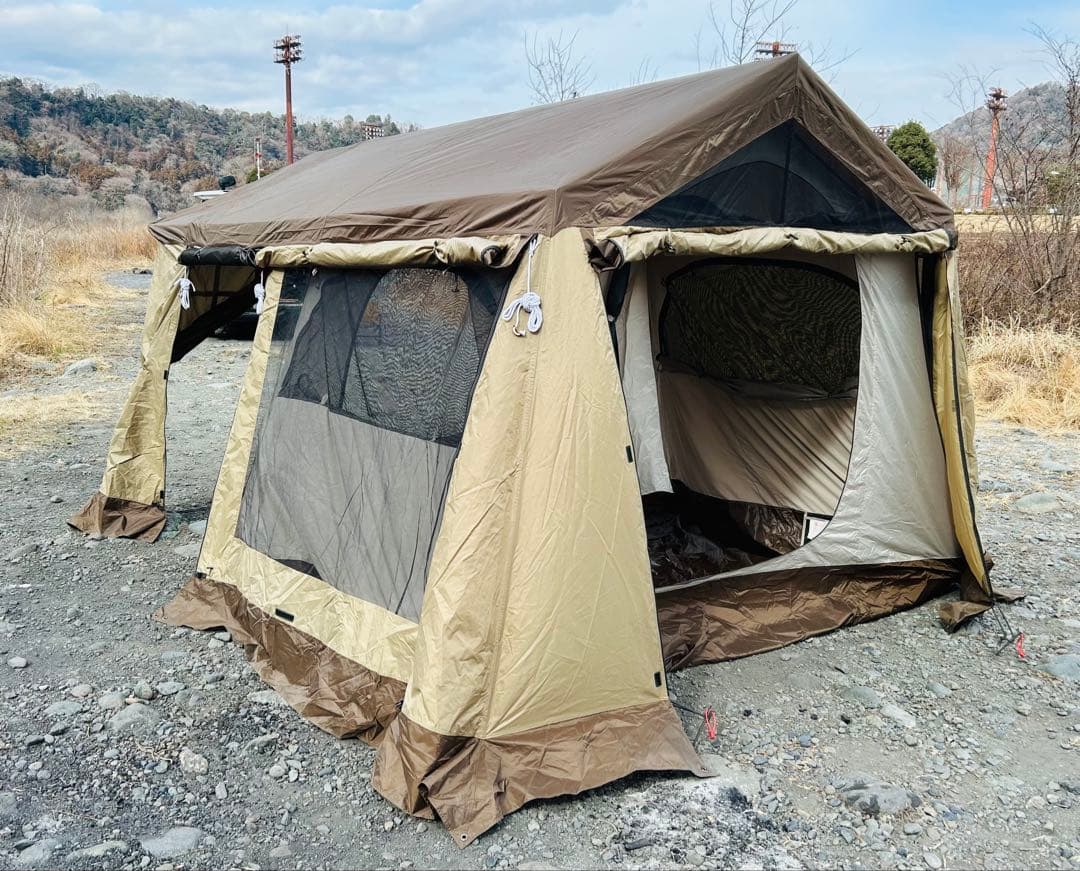 小川テント　オーナーロッジ タイプ78R 設営3回、宿泊1泊のみ