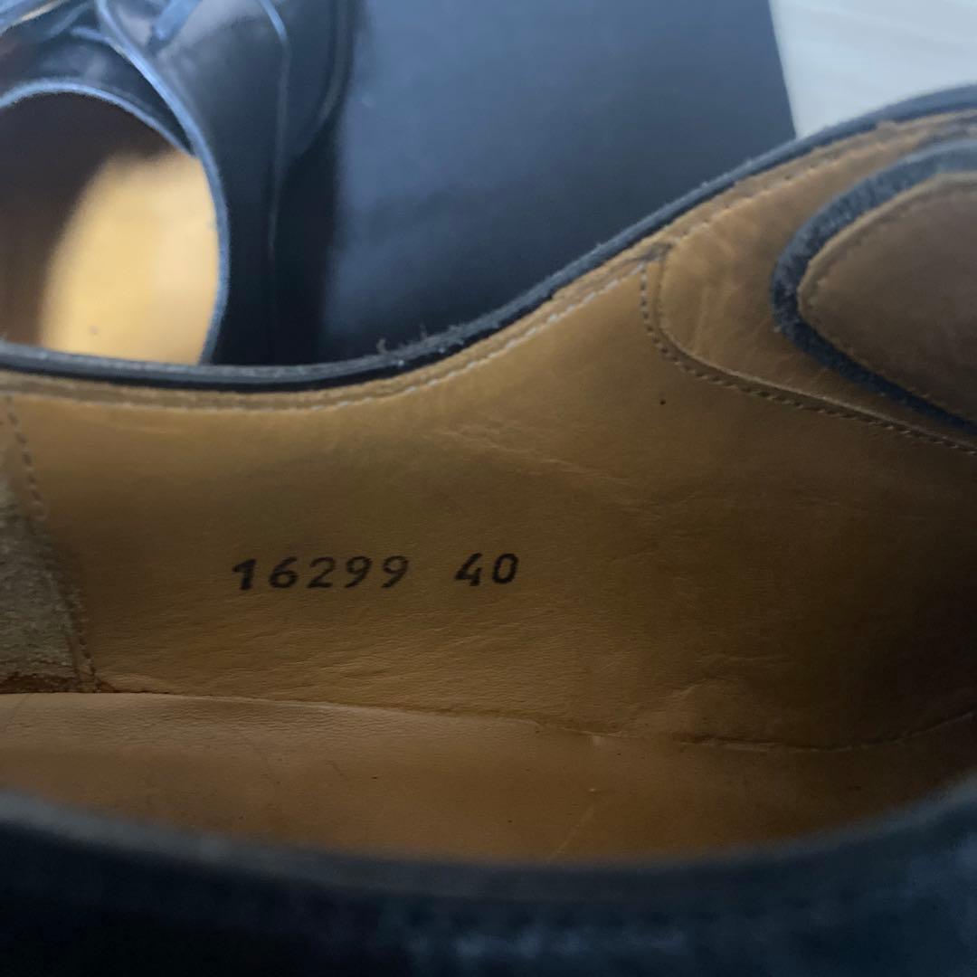 k*g様 年末年始特別価格　MAGNANNI ストレートチップ　ブラックカーフ