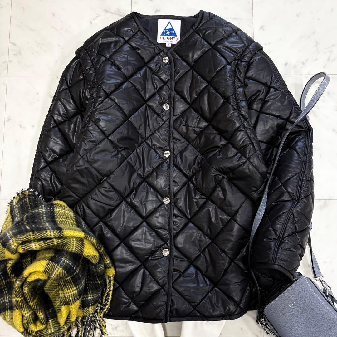 美品✨ケープハイツ　別注 Wmns CAMBROSE キルティングジャケット　黒