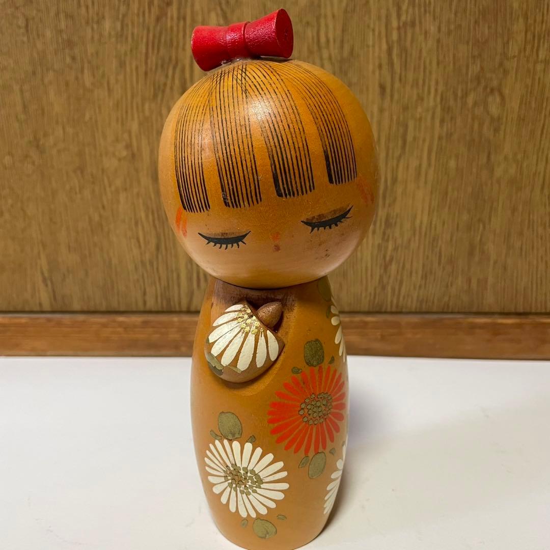 最終値下【まとめ売り】創作こけし 13点セット 青木蓼華（あおきりょうか）作