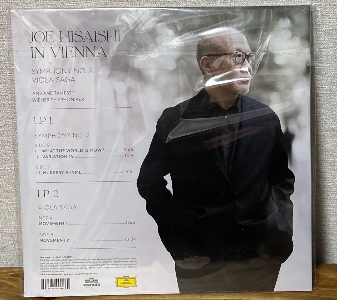 【新品未開封】【レコード】久石譲 、ウィーン交響楽団 ＜生産限定盤＞