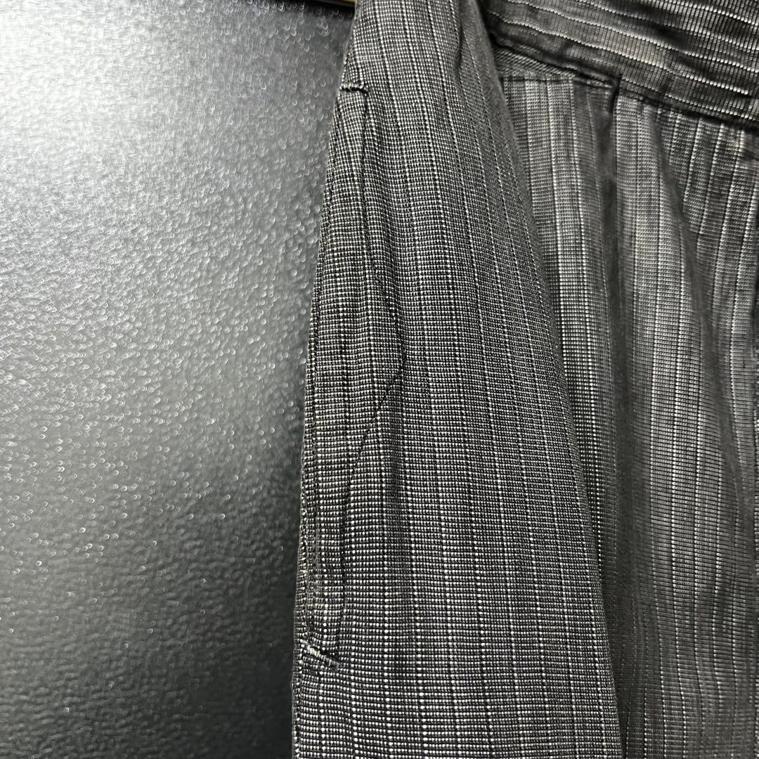 30s french vintage リネン シャンブレー トラウザーズ