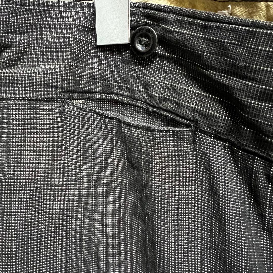 30s french vintage リネン シャンブレー トラウザーズ