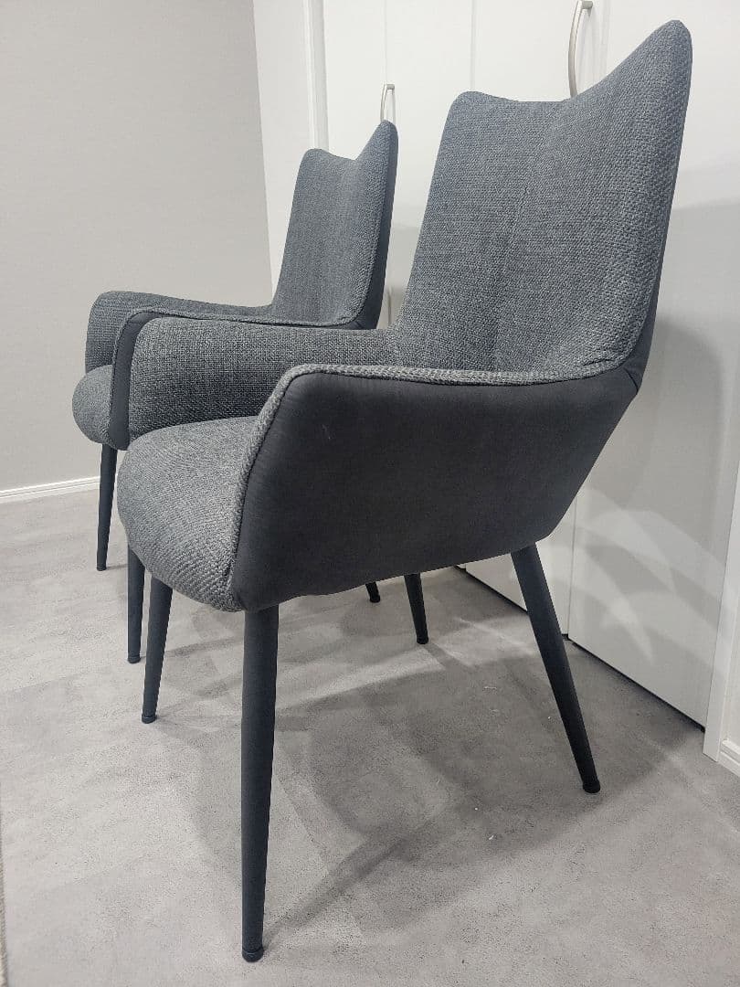 ほぼ未使用★ダイニングチェア2脚セット