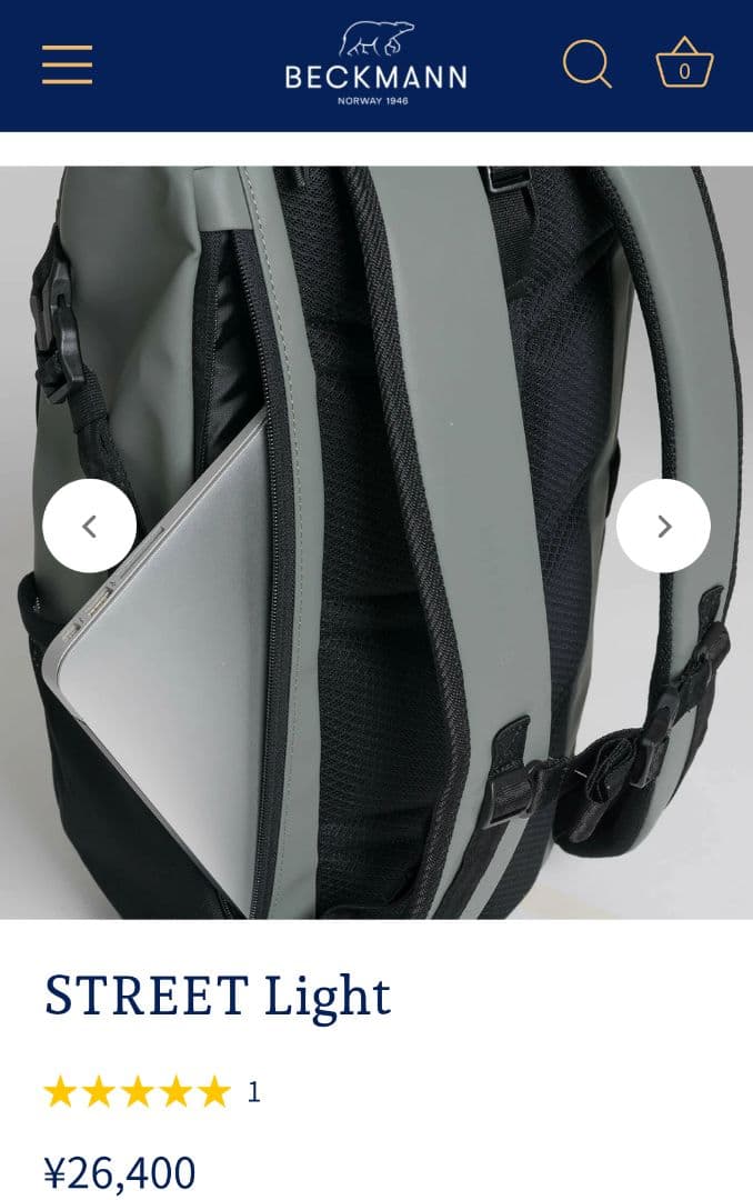 週末値引き［新品］BECKMANN STREET Light ブラック