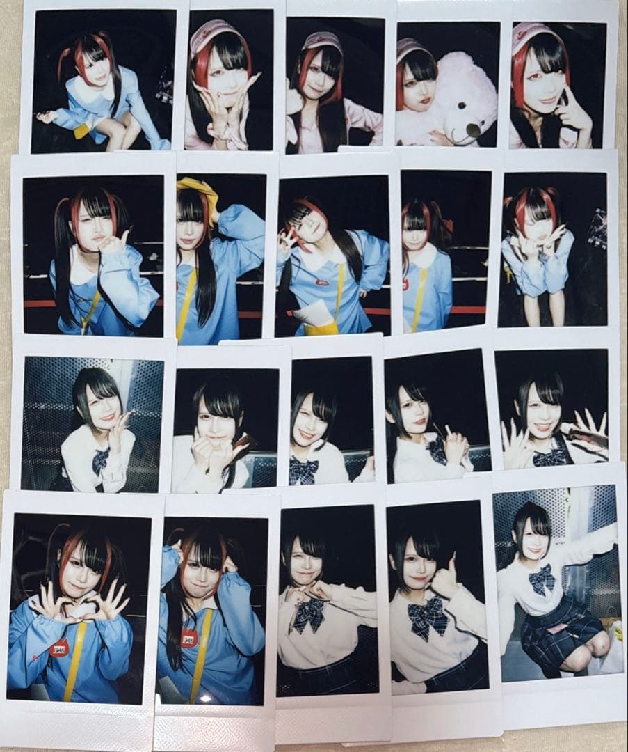 マドメド 那月邪夢 サイン無しチェキ20枚