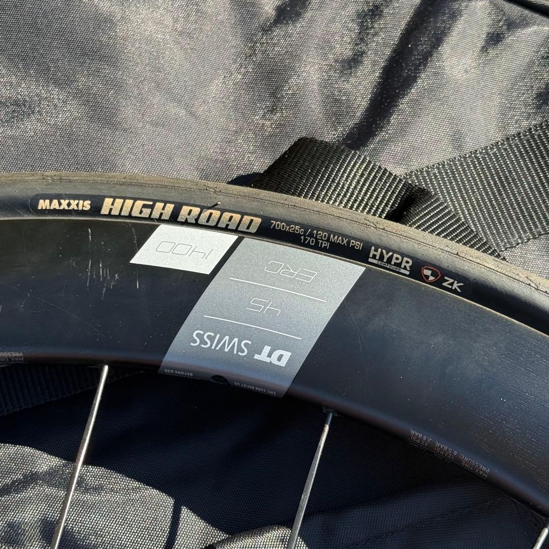 DT SWISS ERC 1400 DICUT 45 前後＋CS-R8100付