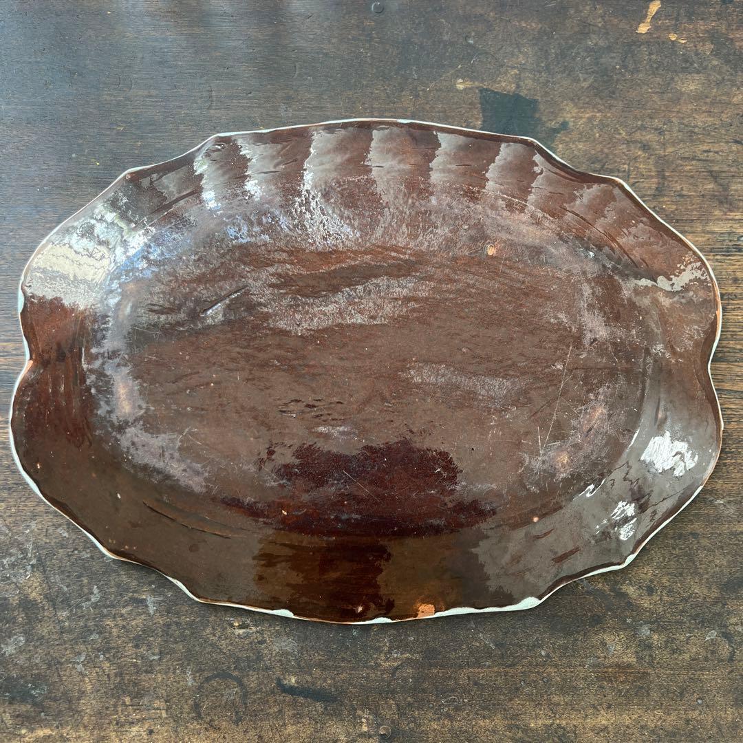 フランス　19世紀　キュノワール　大皿