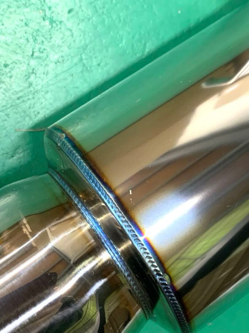 た*ん様 キャリー　DA63 中期型 ステンレス ポリッシュ マフラー本体