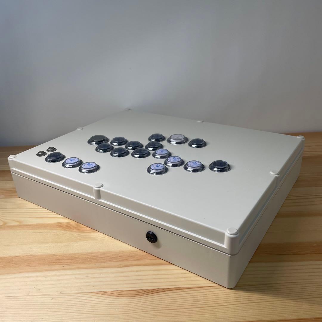 【スト6カスタム】レバーレスコントローラー　スト6向けボタン配置　アケコン　増設