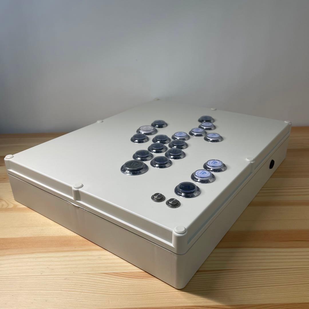 【スト6カスタム】レバーレスコントローラー　スト6向けボタン配置　アケコン　増設