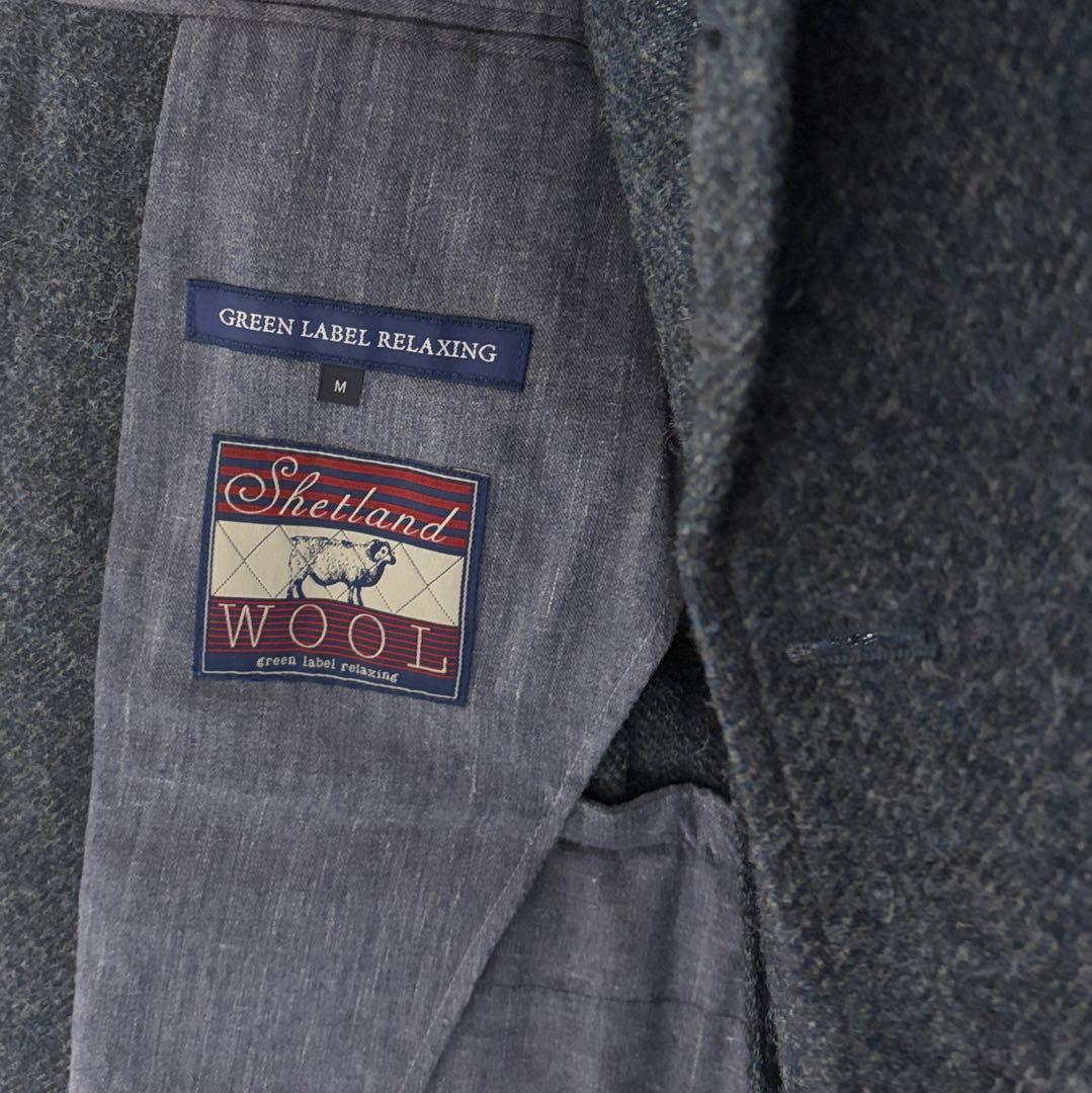 【ほぼ新品】ユナイテッドアローズ SHETLAND WOOL ジャケットM