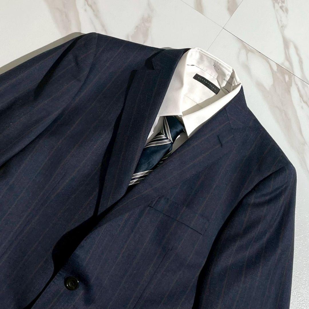 希少美品！エルメネジルドゼニア最上級14ミルミル14生地使用スリーピーススーツL