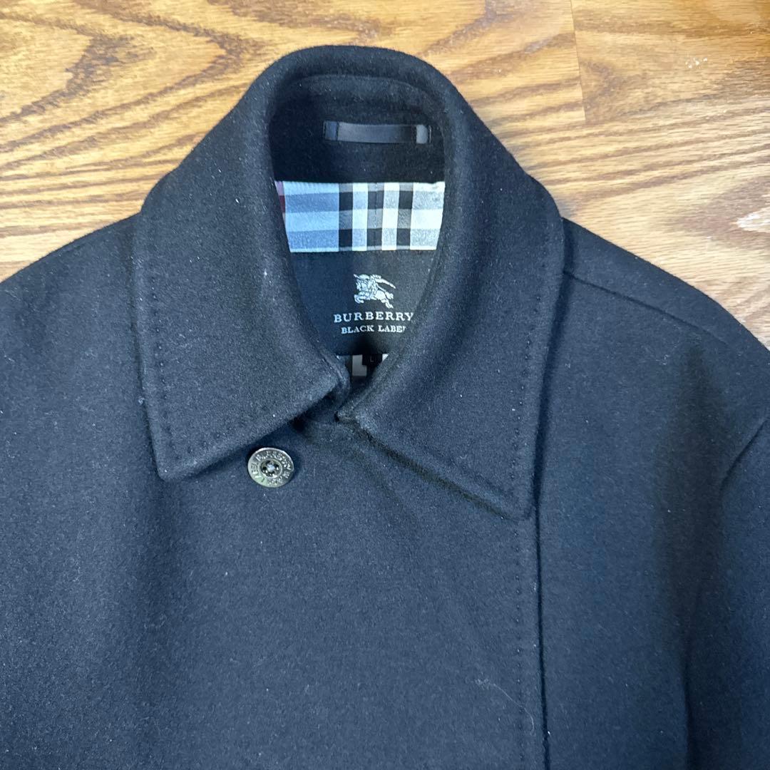 BURBERRY BLACK LABEL ウールコート Lサイズ