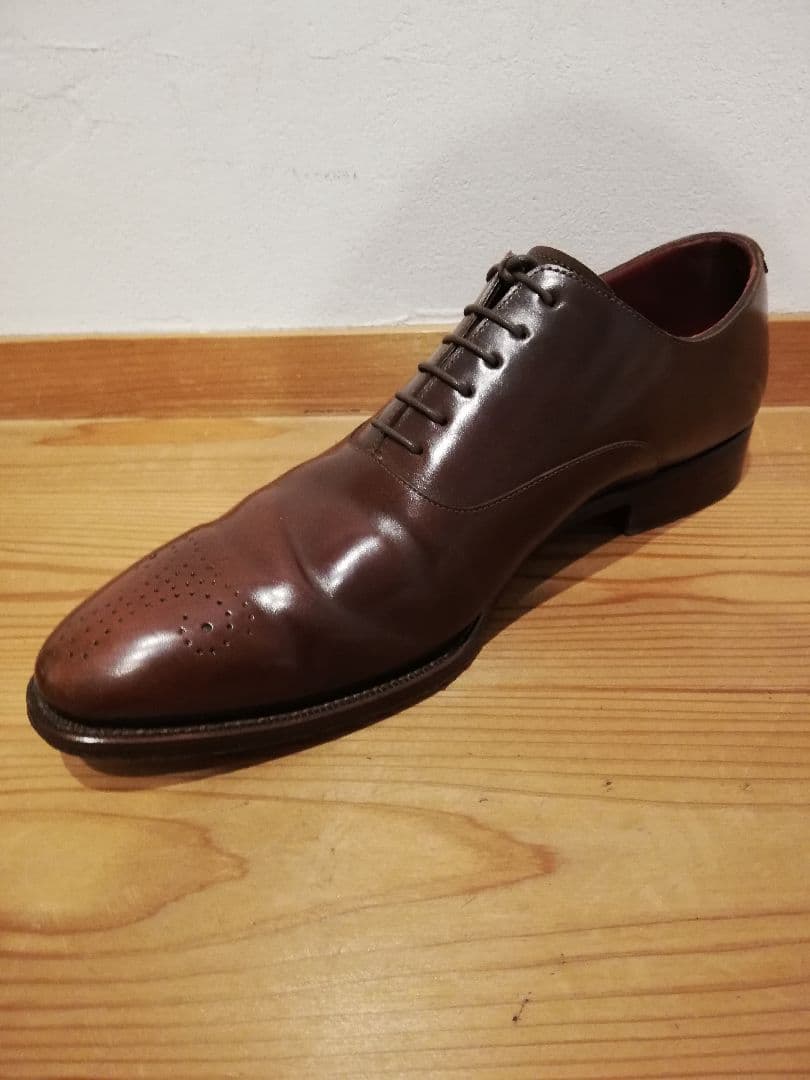 【程度良】ペルフェットperfettoコードバン27cm グッドイヤーウェルト