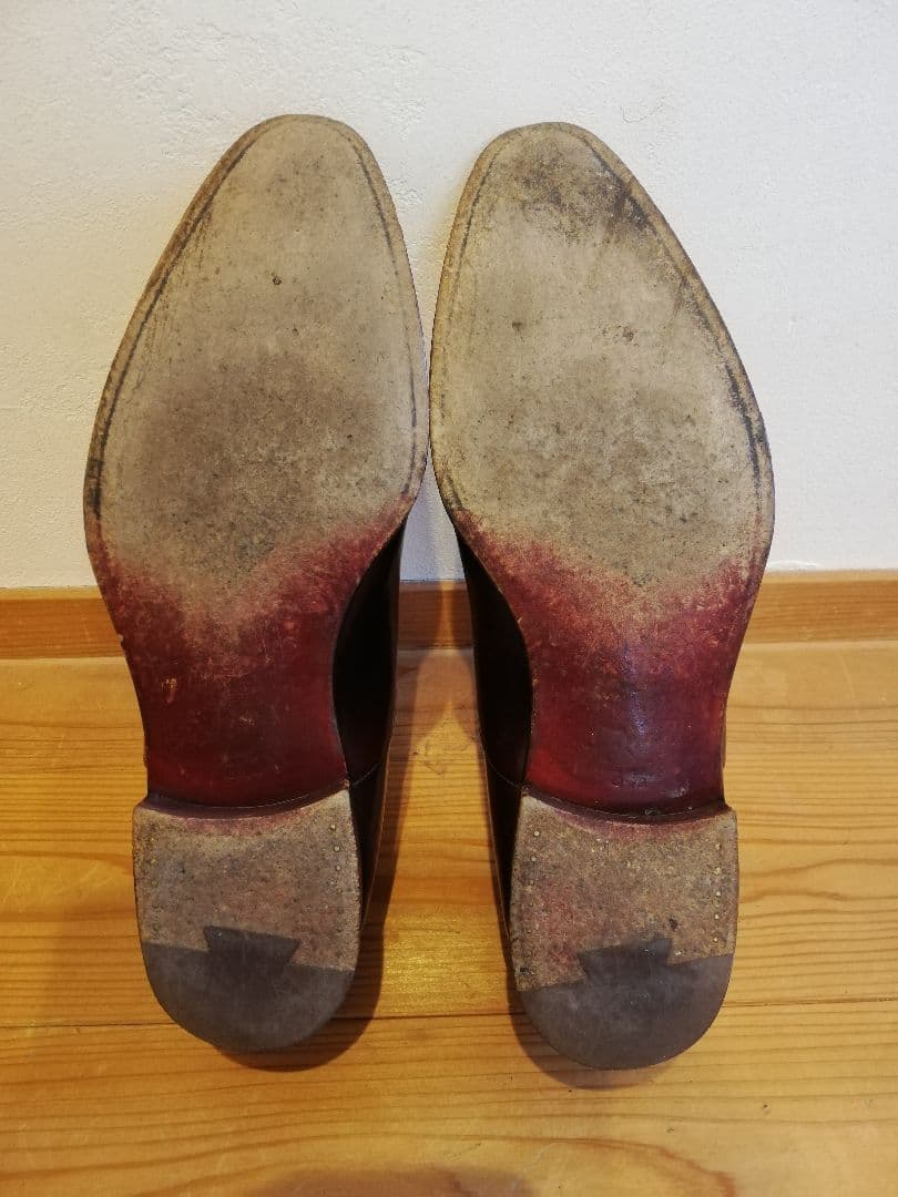 【程度良】ペルフェットperfettoコードバン27cm グッドイヤーウェルト