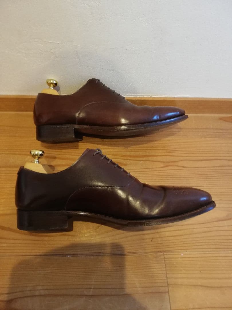 【程度良】ペルフェットperfettoコードバン27cm グッドイヤーウェルト