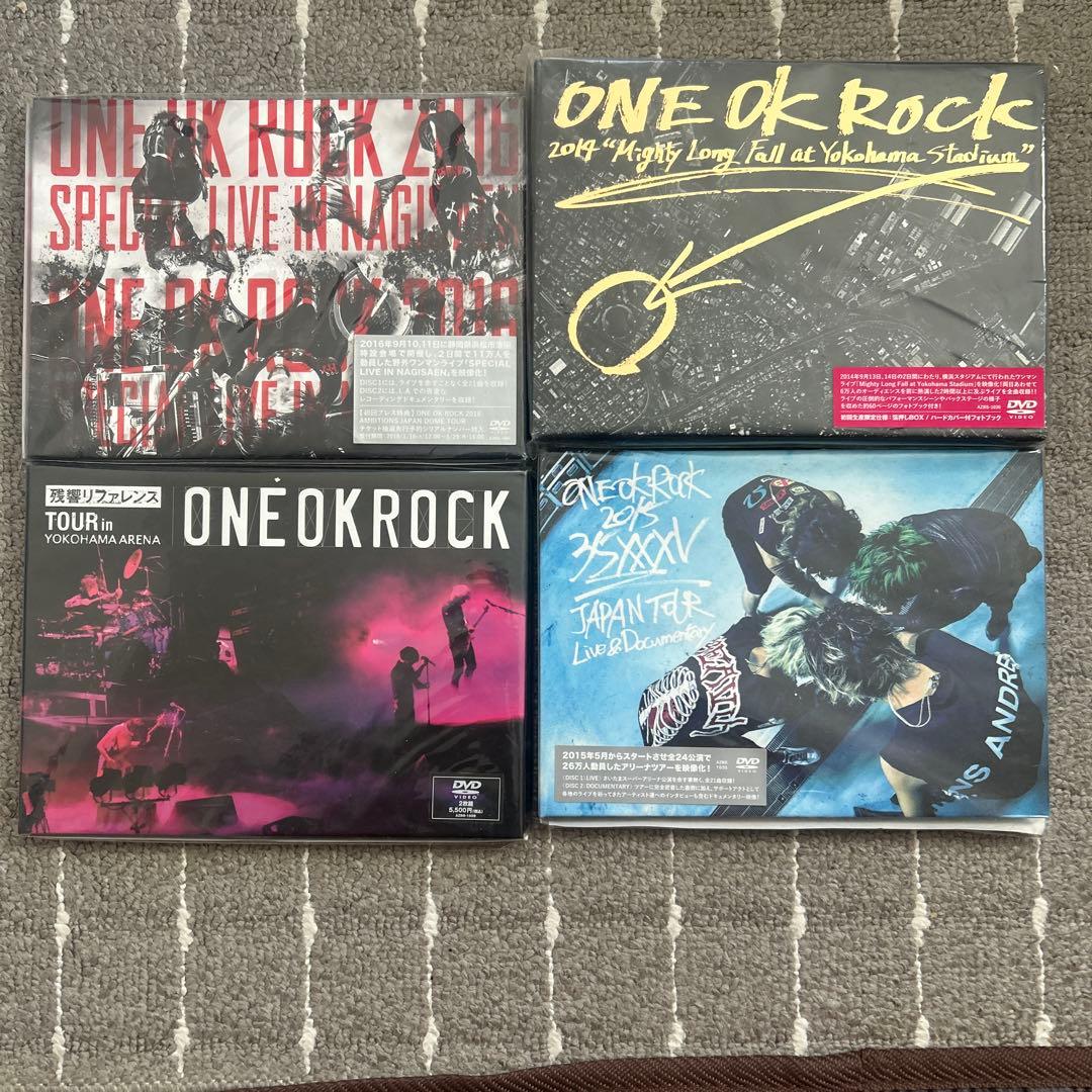 ONE OK ROCK ライブ DVD 4枚セット ワンオク 横浜スタジアム 他