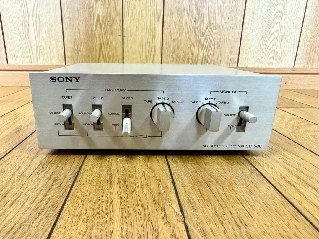 SONY テープデッキセレクター　テープレコーダーセレクター SB-500