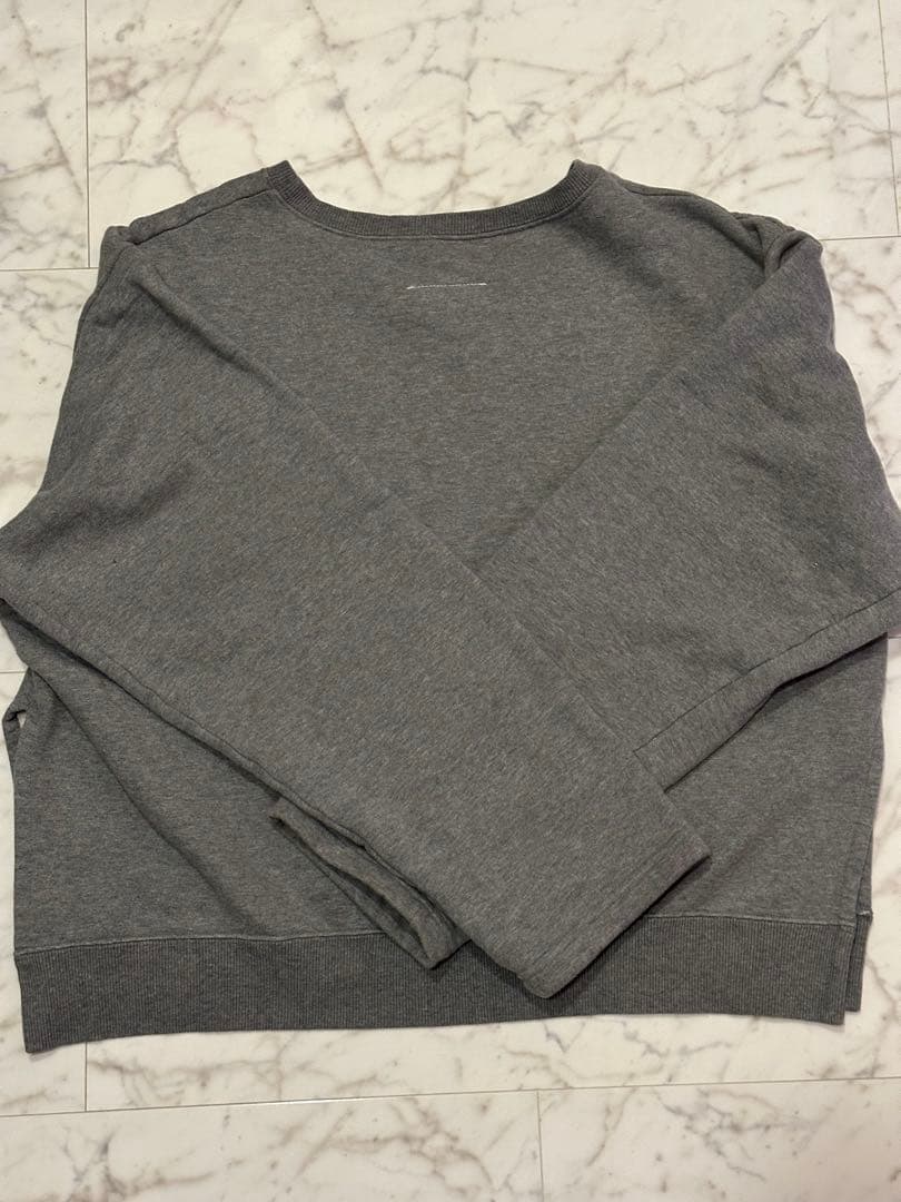 MM6 リバースロゴ　スウェット