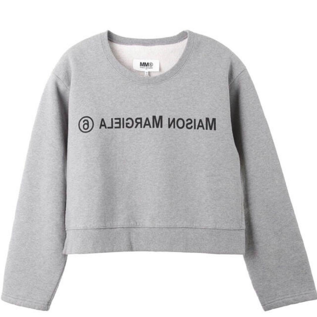 MM6 リバースロゴ　スウェット