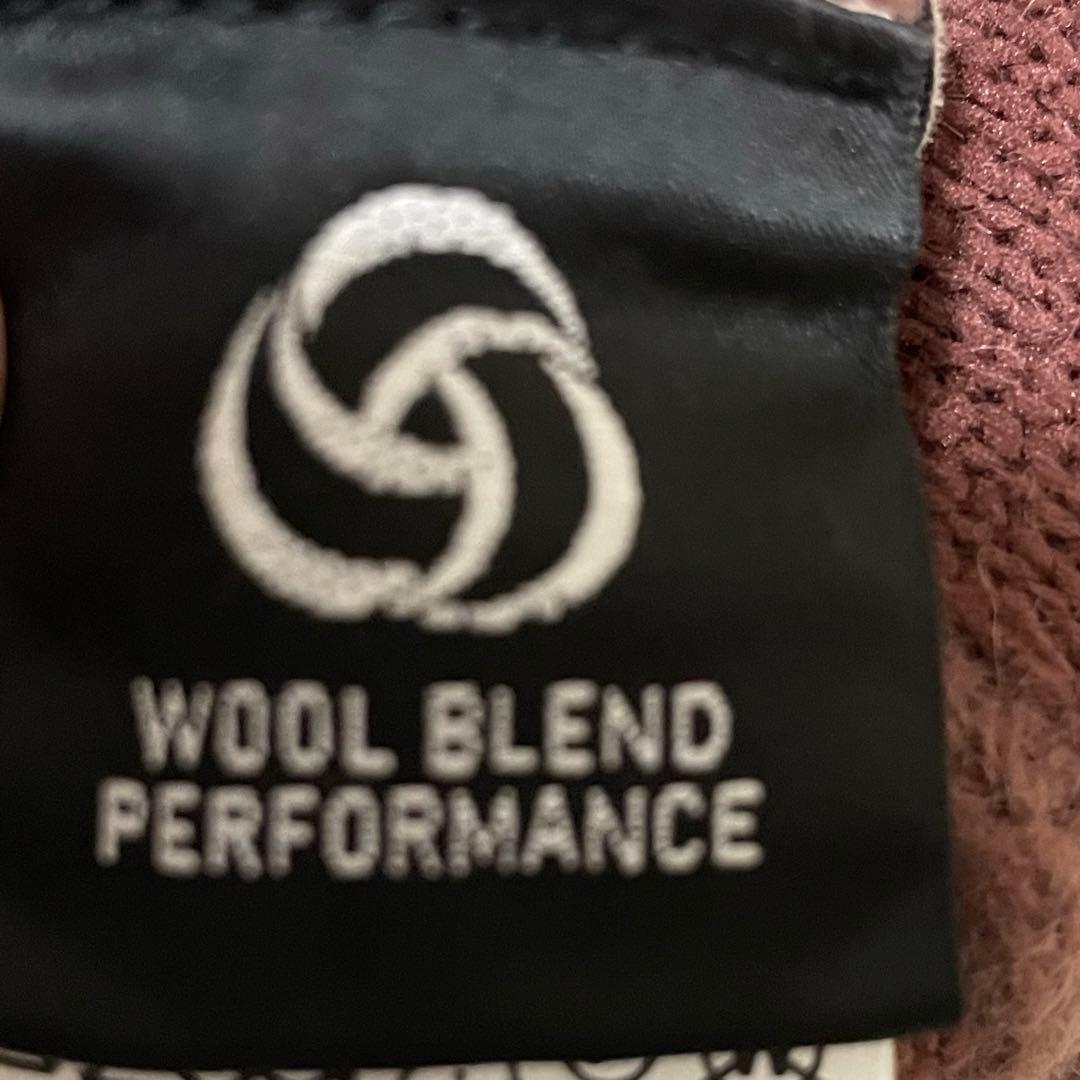 anuans ラクーンブレンドノーカラーニットジャケットDARK PINK