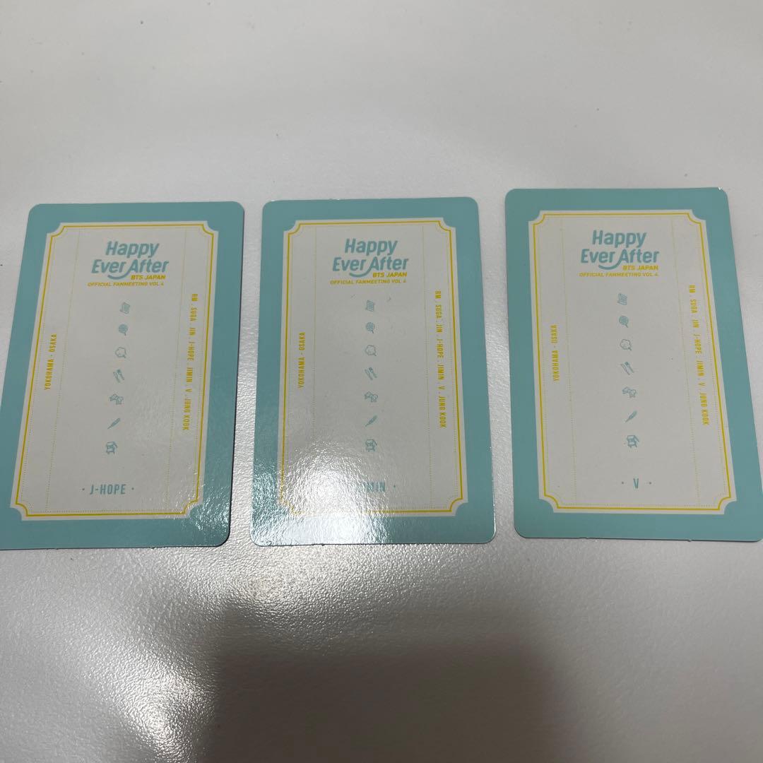 BTS Happyeverafter DVDトレカ セット