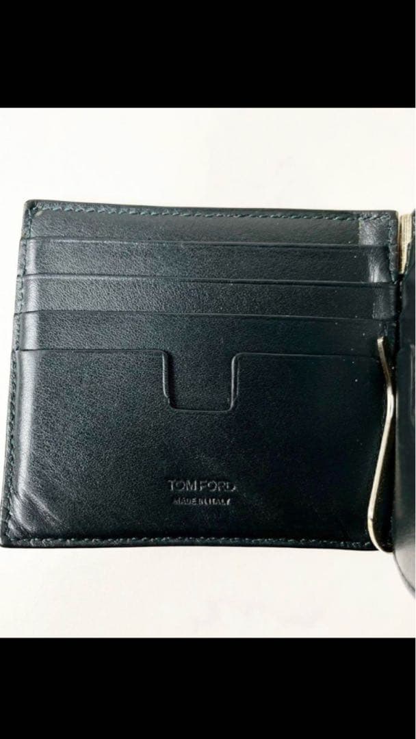 Joy　【超希少】トムフォード　マネークリップ　リザード　グリーン