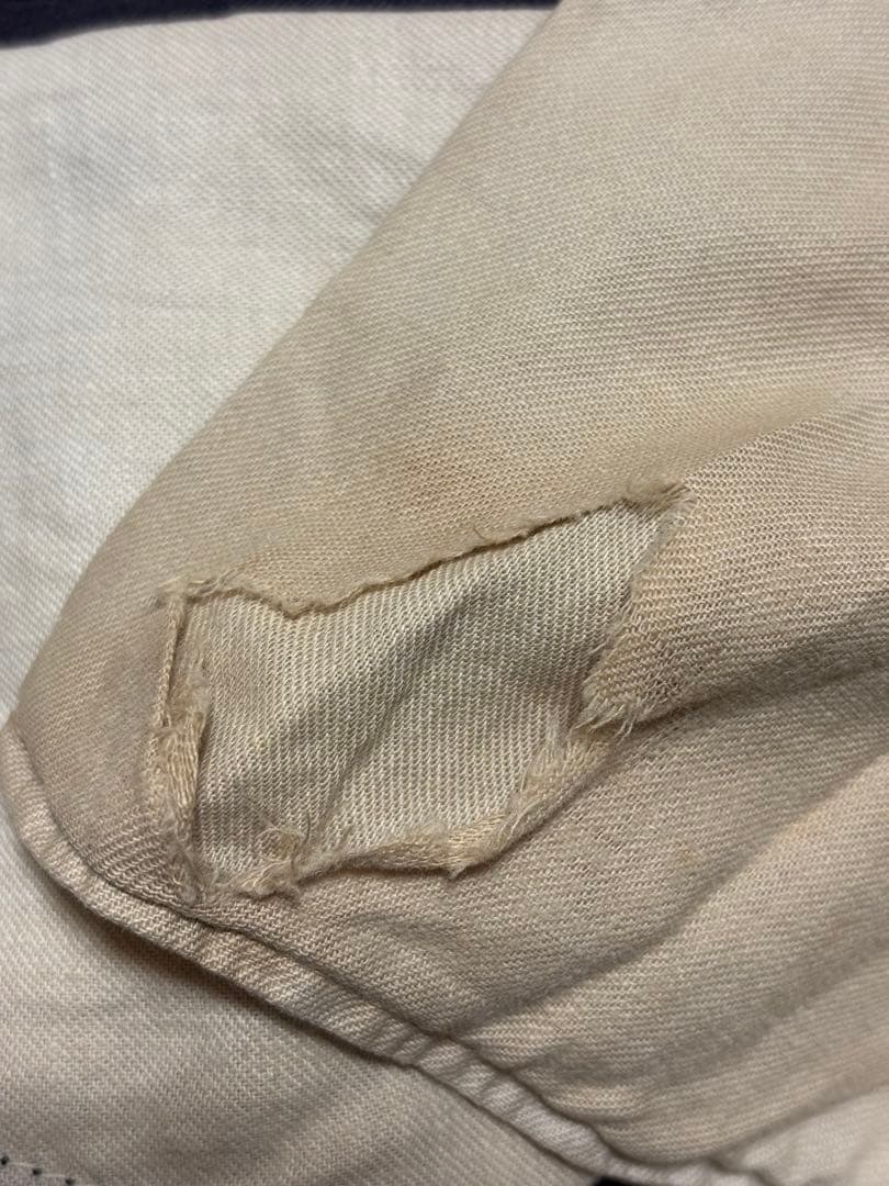 60s コンマージップ　ビンテージ　スラックス　アルミジップ　シンチバック