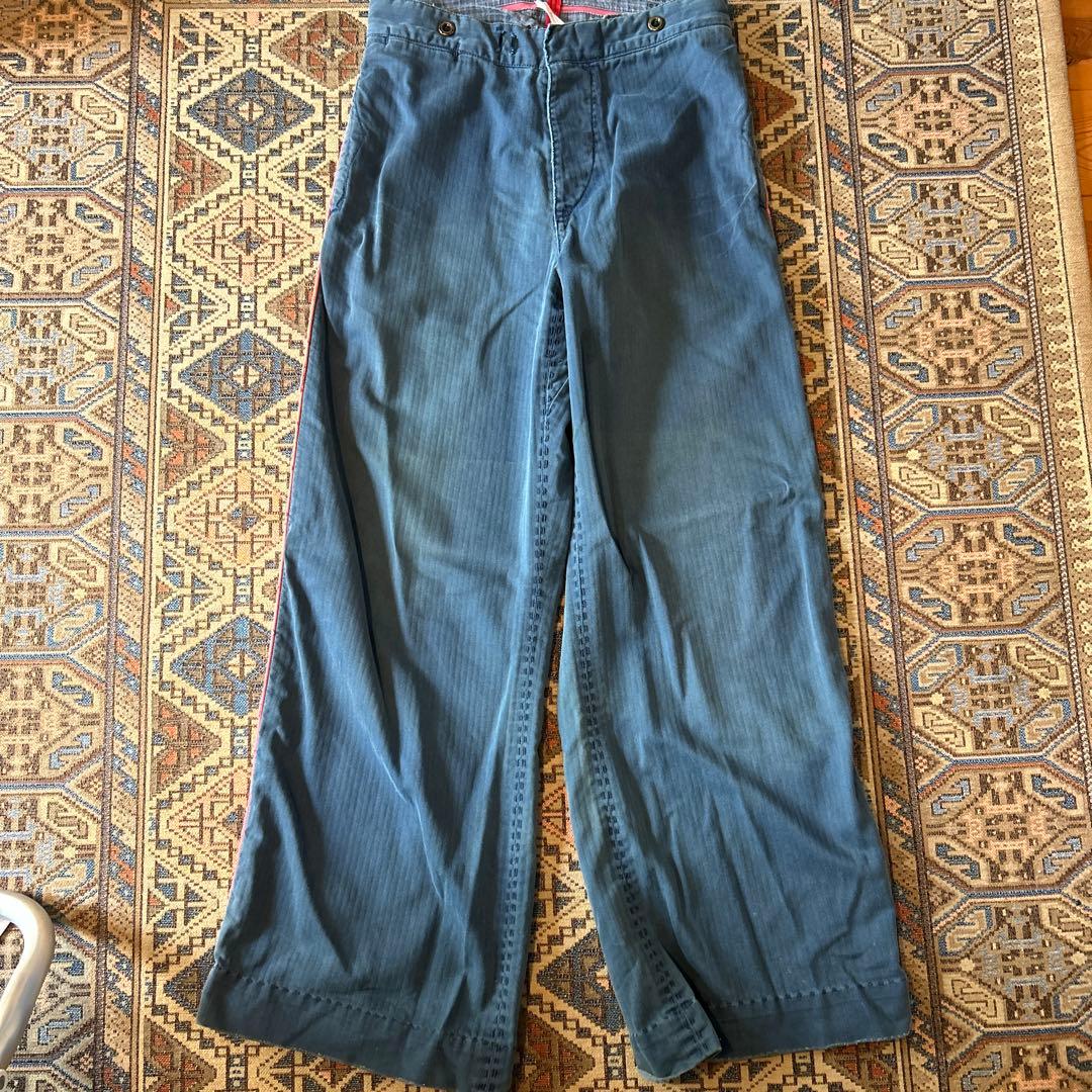 90s Ralph Lauren ラルフローレン　ファイヤーマンパンツ　ワイド