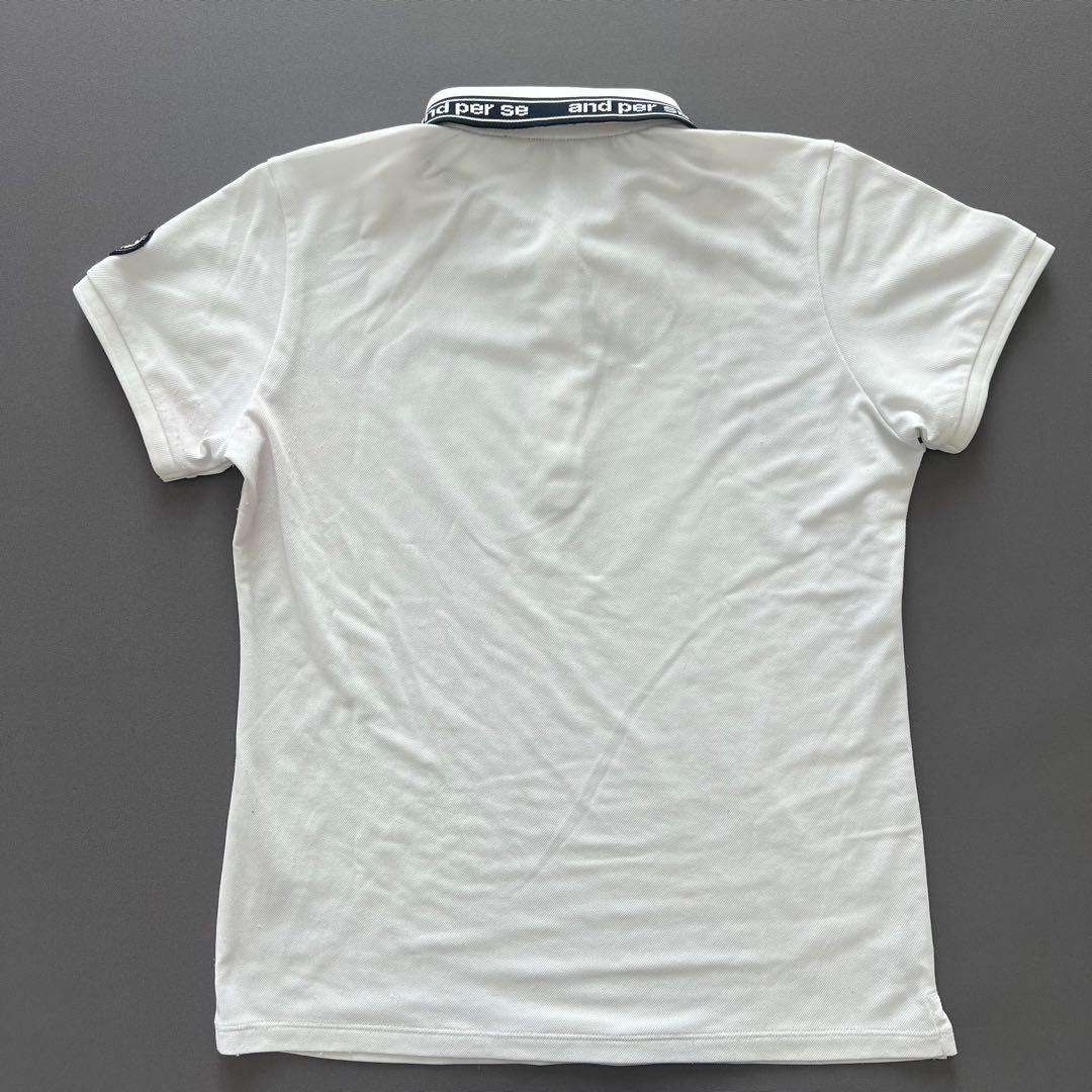 and per se アンパスィ　セットアップ　ロゴ　レディース　ゴルフ　LM