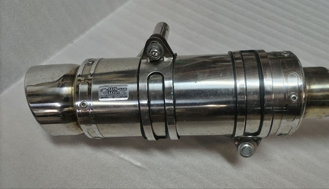 ジョイマックス125i ステンレス マフラー