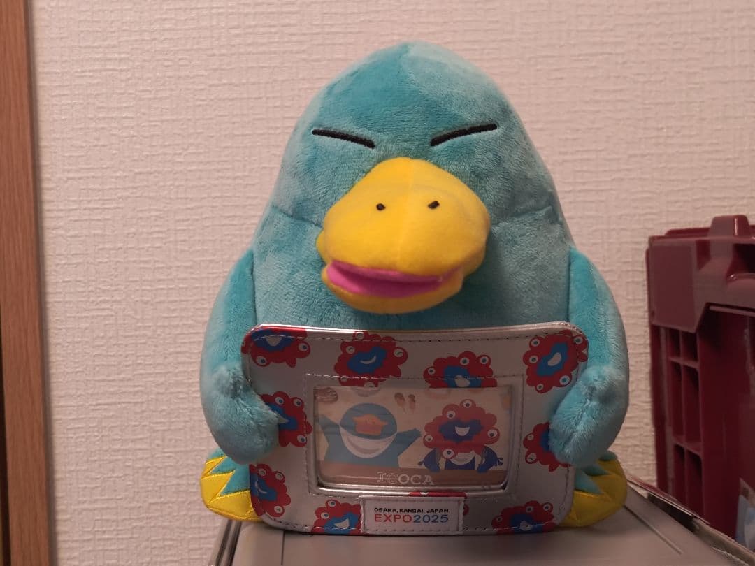 ICOCA付き イコちゃんぬいぐるみ