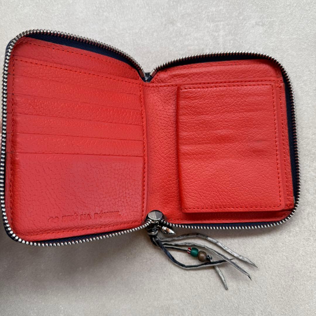 ブルーナボイン　クロコウォレット