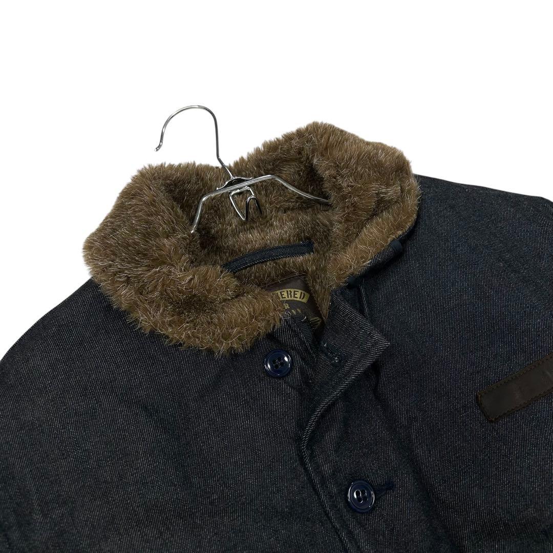 美品 日本製 KNACKERED N-1 デッキジャケット メンズM デニム地