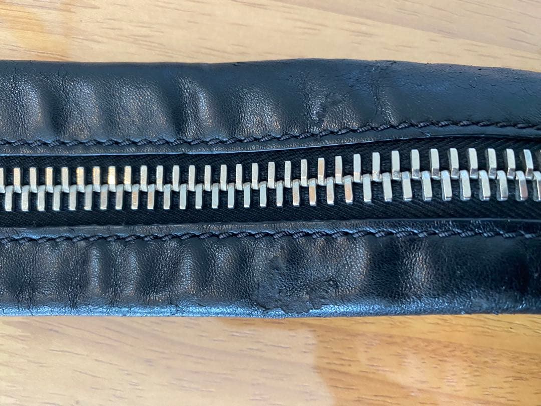 GIVENCHY 2way ナイチンゲール ボストンバッグ レザー劣化&シワ有り