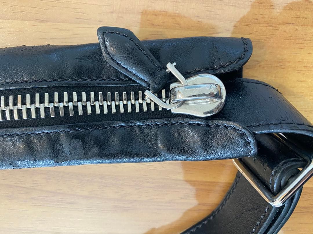 GIVENCHY 2way ナイチンゲール ボストンバッグ レザー劣化&シワ有り