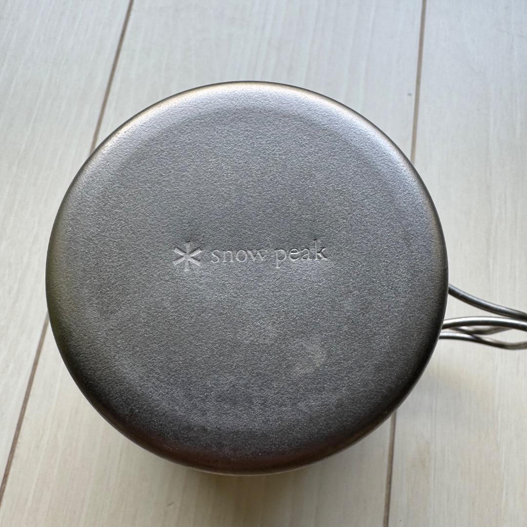 スノーピーク カップヌードル　チタンクッカー