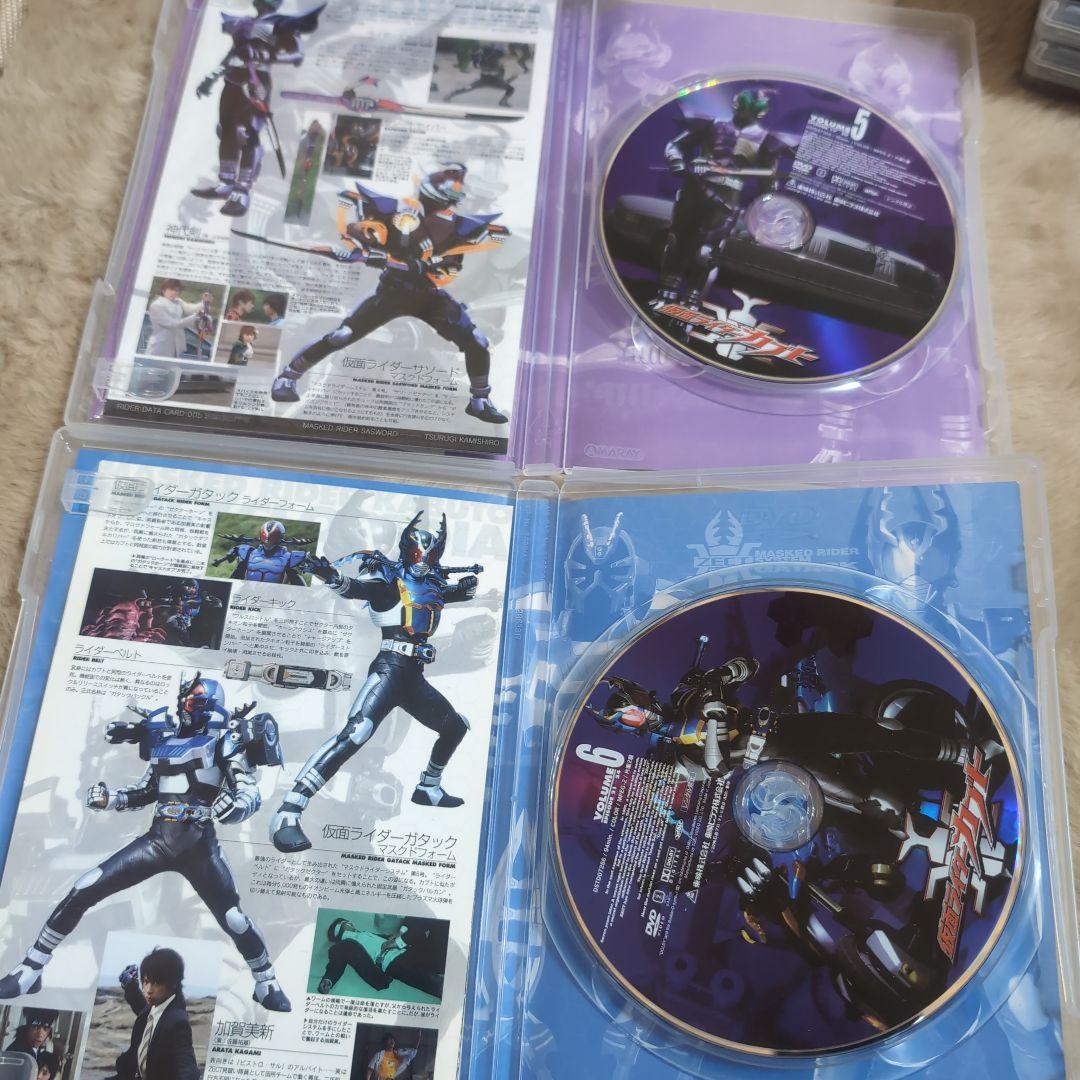 [最終]特撮DVD　仮面ライダーカブト 初回版全12巻セット