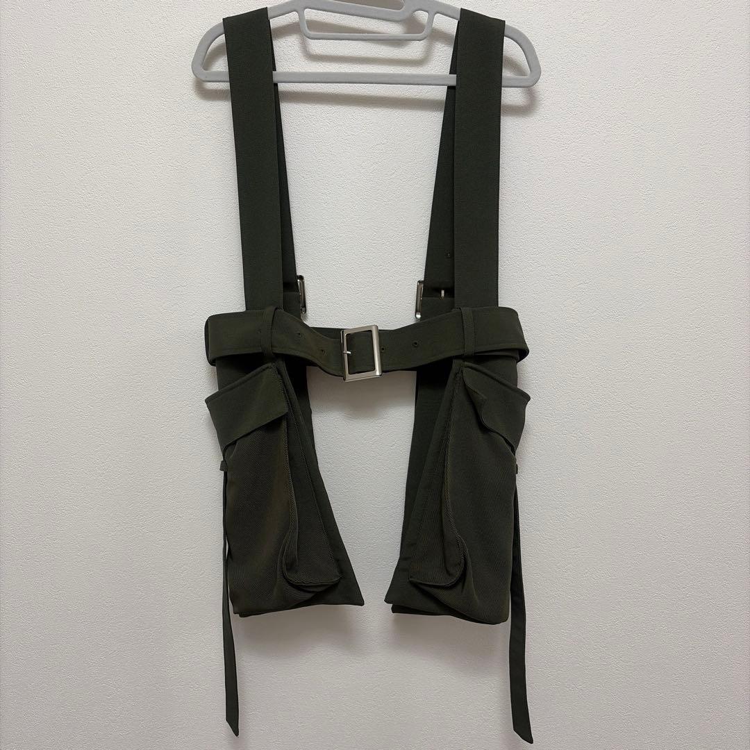 【美品】UN3D. SUSPENDER BODY BAG BELT
