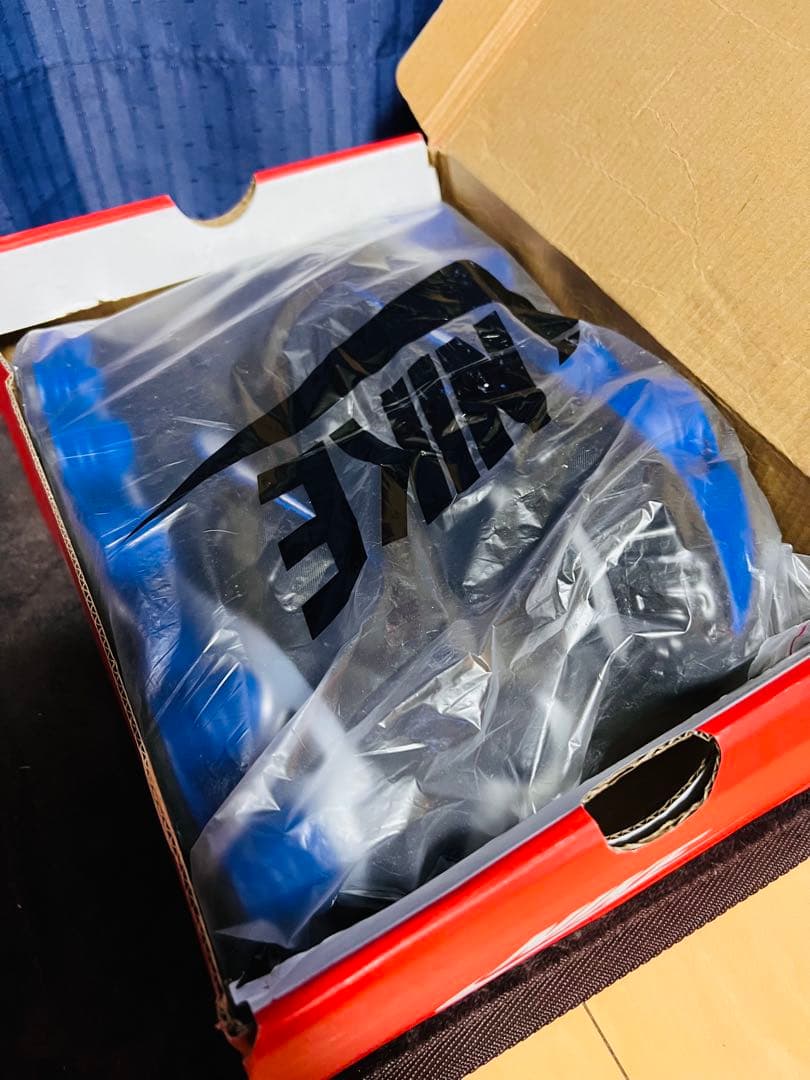 Nike ショックス スニーカー ブラック/ブルー