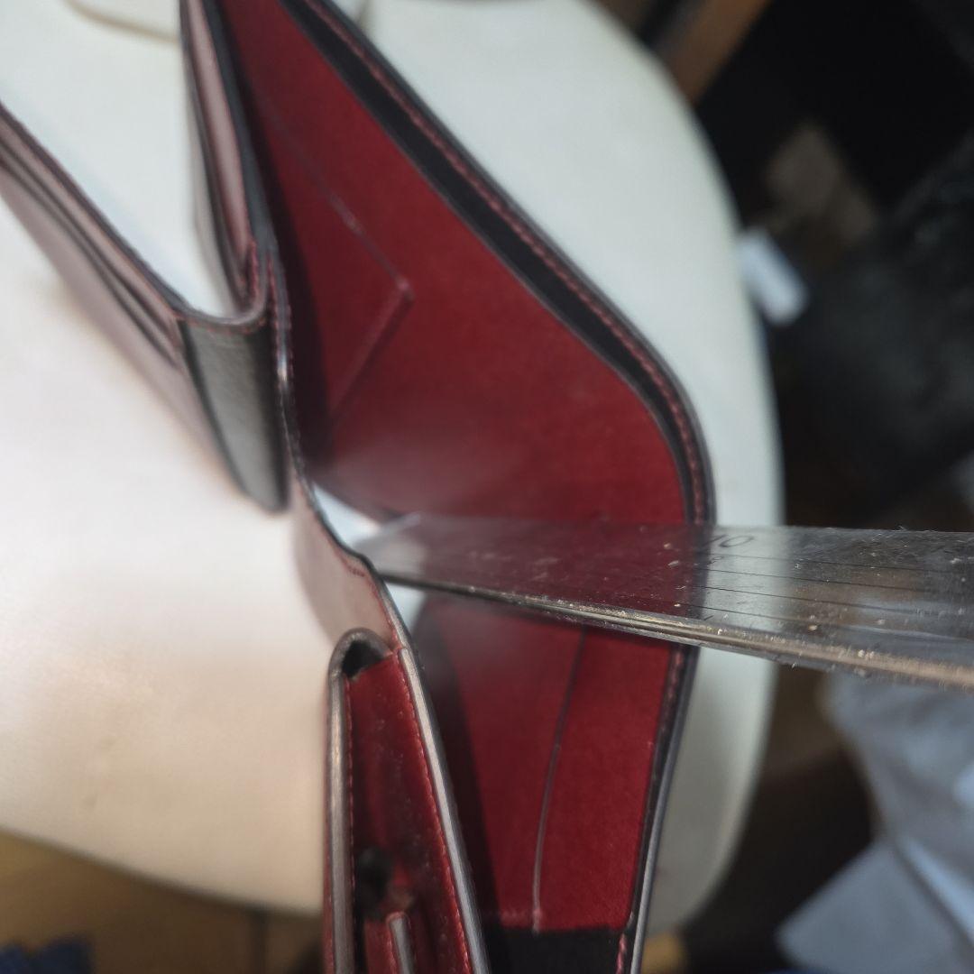 栃木レザーヴォーノアニリン２つ折り財布