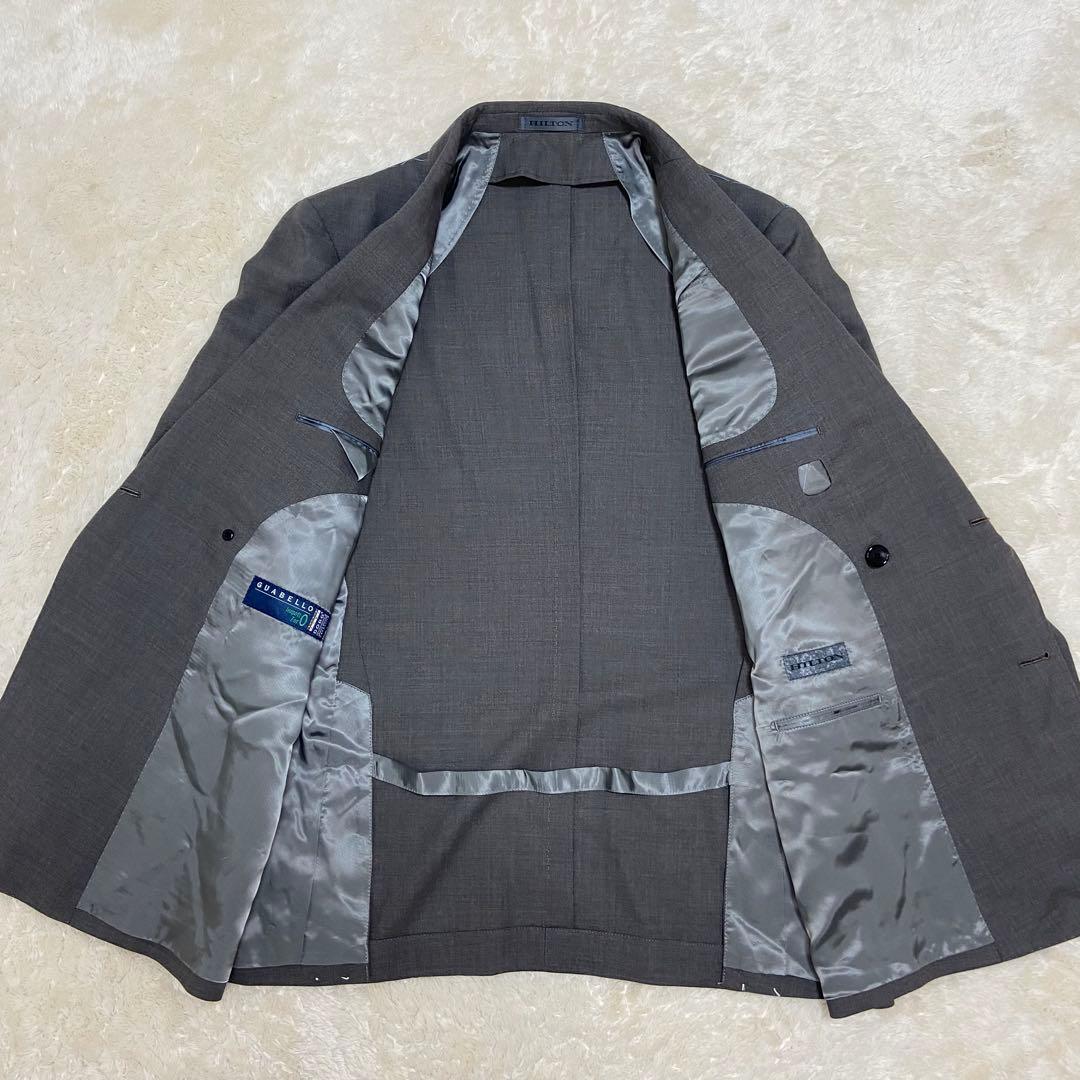 新品✨️HILTON 戸賀モデル GUABELLO ダブル ストレッチ スーツ