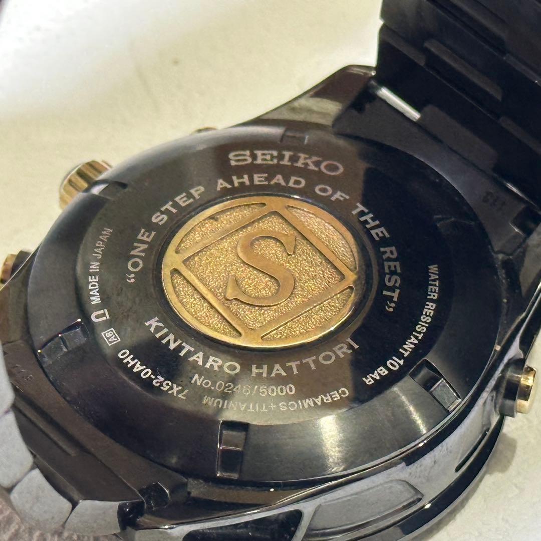セイコー腕時計100周年記念　セイコーアストロン　服部金太郎　特別限定モデル