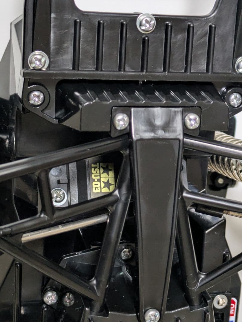 ★タイヤ★ランチボックス シャーシ未使用品 アルミボディマウント 純正メカ付き