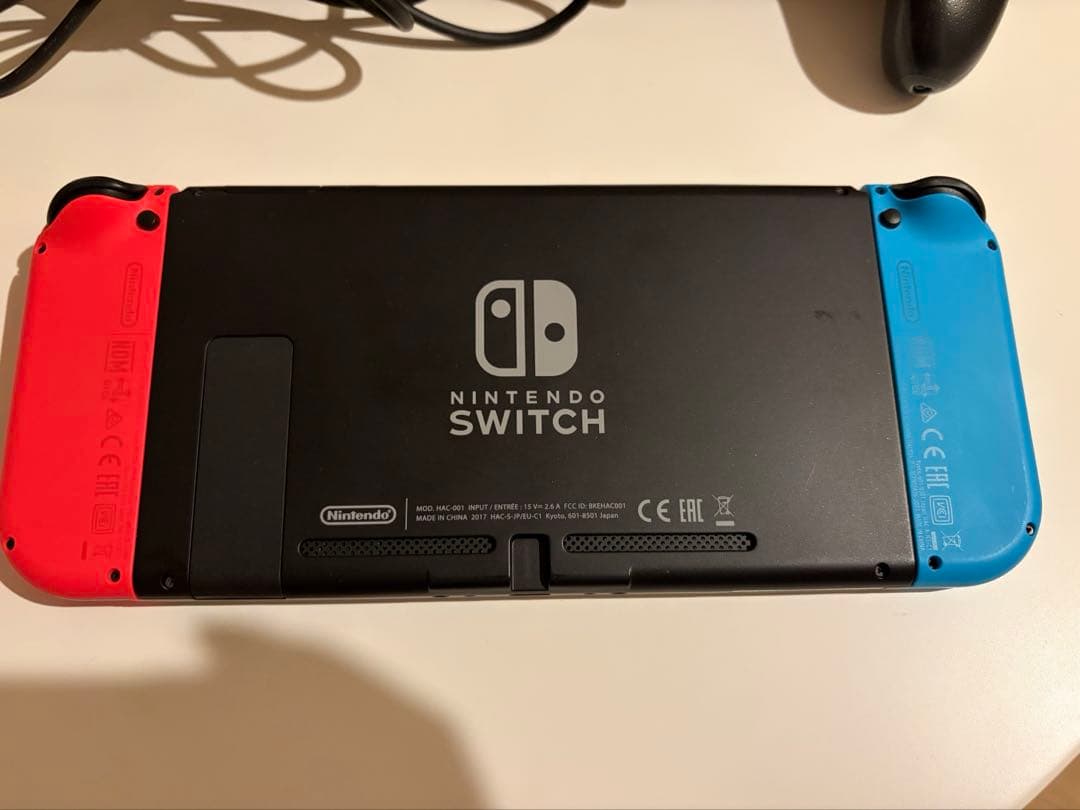 Nintendo Switch 本体 青/赤 付属品完備