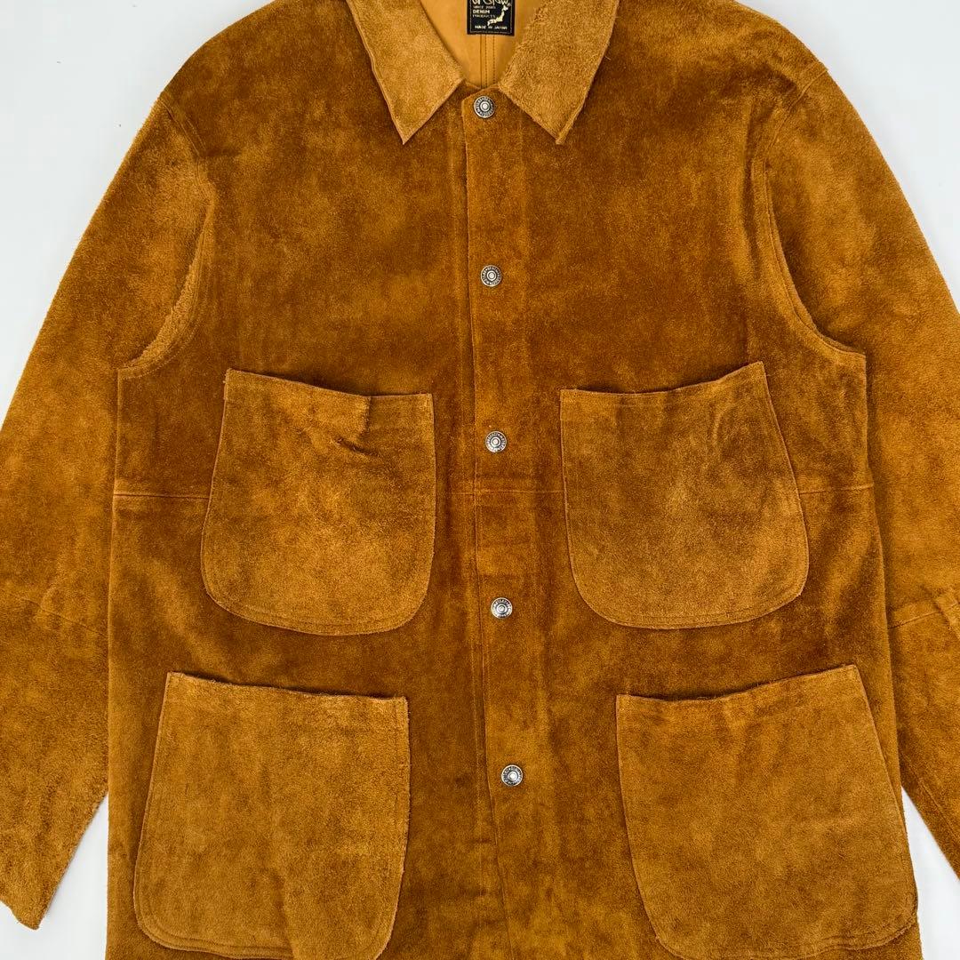 orSlow 牛革 スエード レザー カバーオール オアスロウ vintage