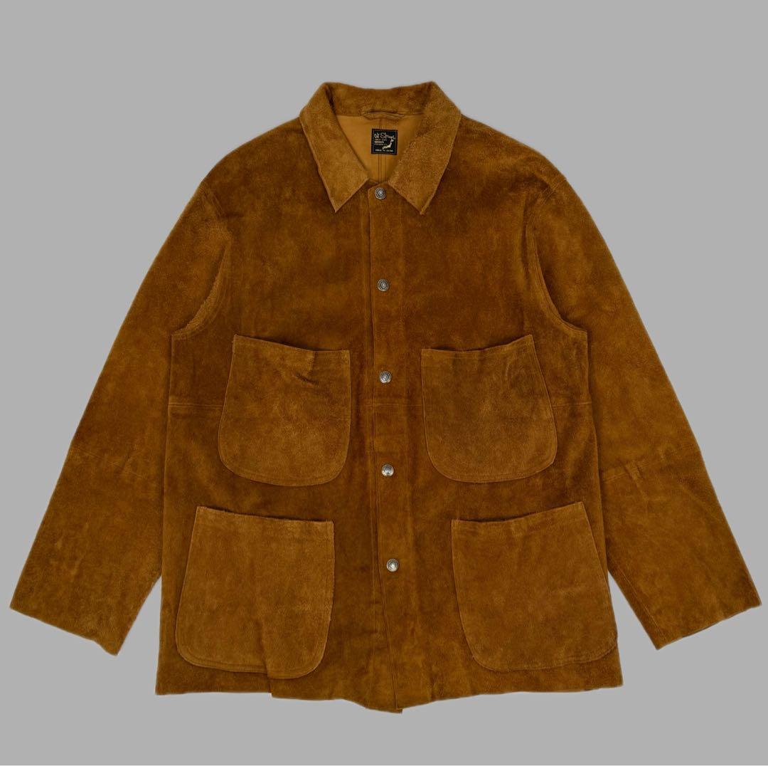 orSlow 牛革 スエード レザー カバーオール オアスロウ vintage
