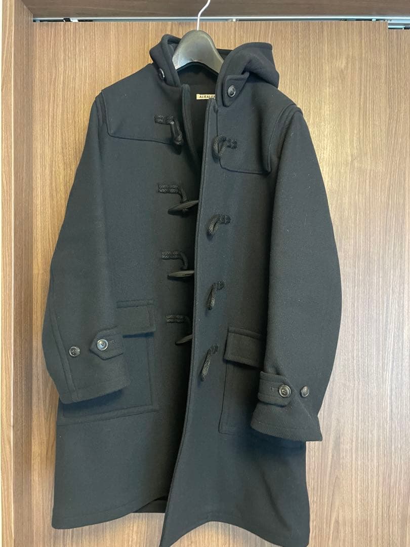 【年始価格】Auralee HEAVY MELTON DUFFLE COAT 3