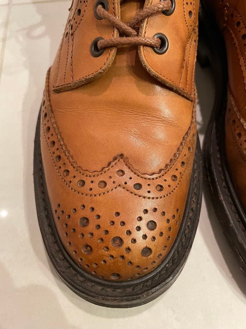 Tricker's M2508 カントリーブーツ　エイコン　7ハーフ